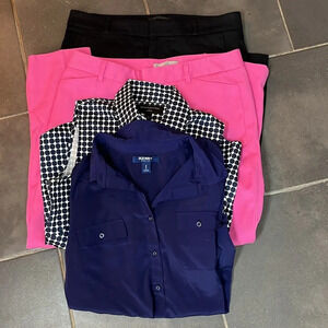 Bundle of 4 Women’s Career Tops & Bottoms